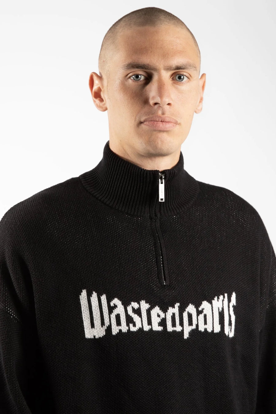 wasted paris sudadera punto united trucker sweater