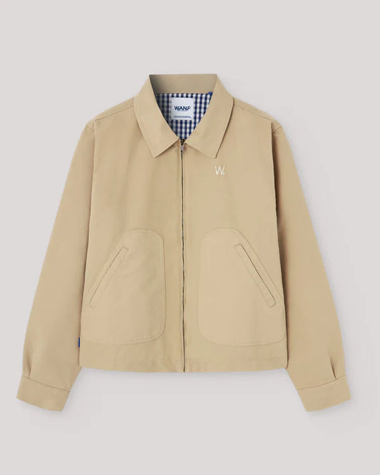 we are not friends chaqueta club jacket cream