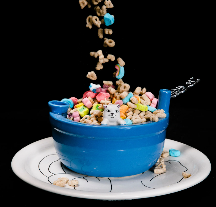 ripndip bowl  wake and bake cereal bowl