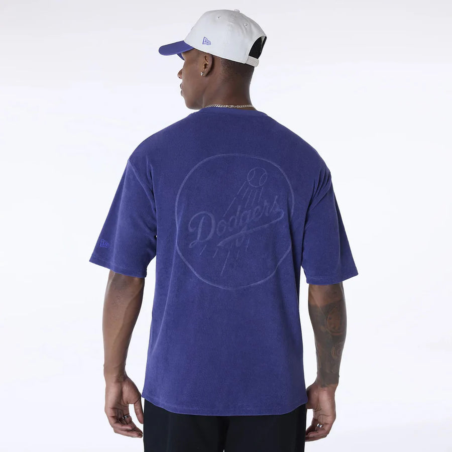 New era Camiseta Oversized LA Dodgers MLB Towelling Azul