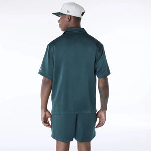 New era Camisa Manga Corta New Era Stripe Revere Verde