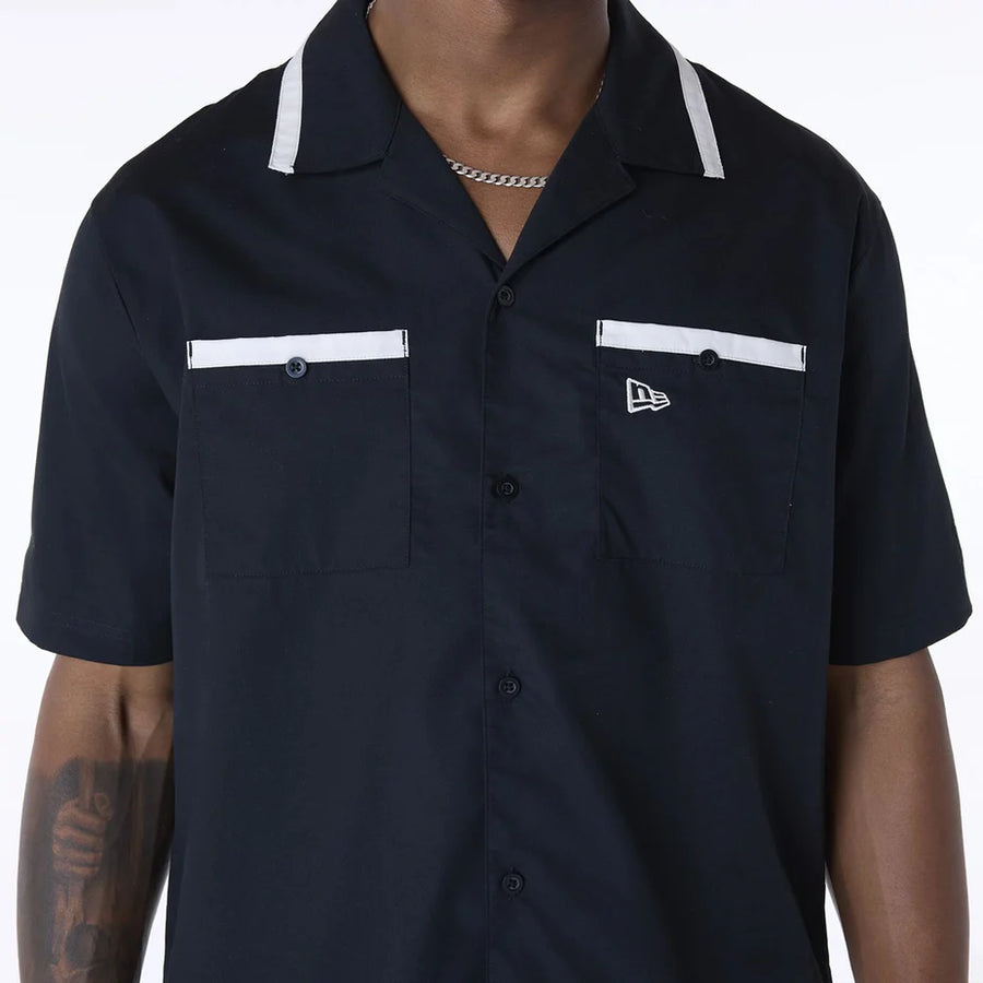 New era Camisa Manga Corta New Era Revere Negro