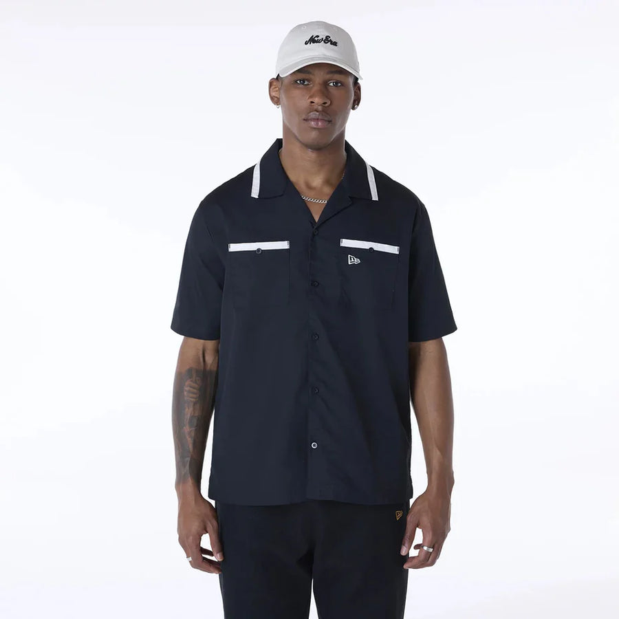 New era Camisa Manga Corta New Era Revere Negro