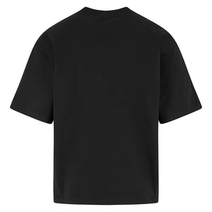 karl  kani camiseta wove signature chrome logo crop black
