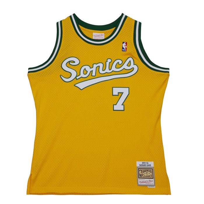 mitchell & ness camisilla seattle supersonics rashard lewis 2003-04