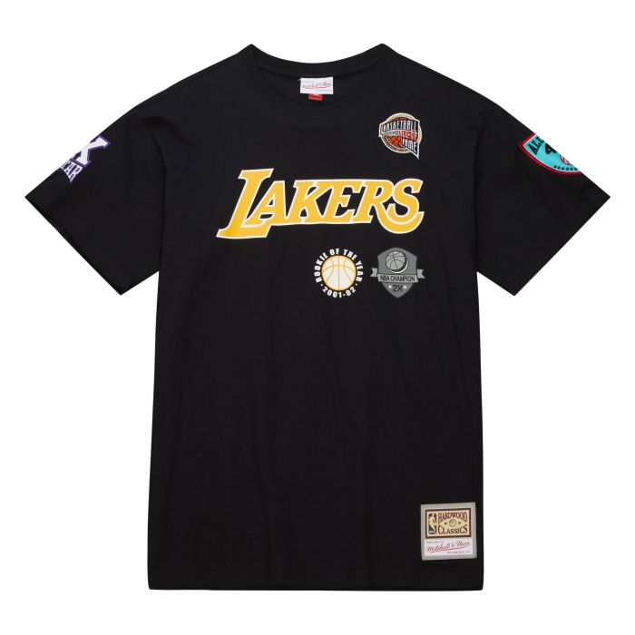 mitchell & ness camiseta hof n&n premium los angeles lakers pau gasol