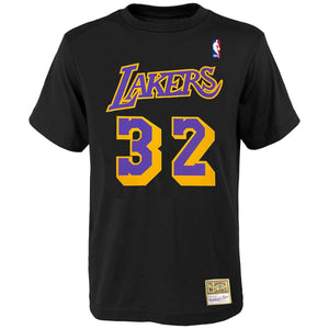 mitchell & ness camiseta n&n los angeles lakers magic johnson