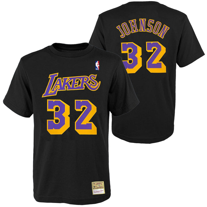 mitchell & ness camiseta n&n los angeles lakers magic johnson