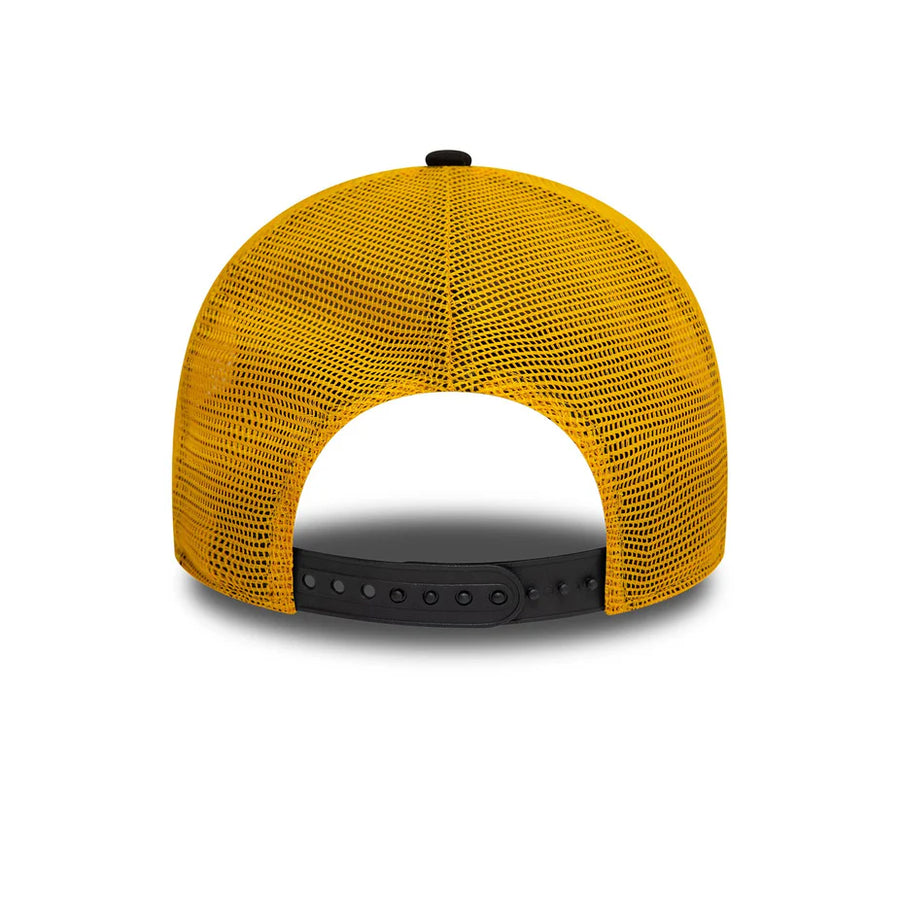 New Era gorra Patch 9FORTY A-Frame Trucker Negro amarillo