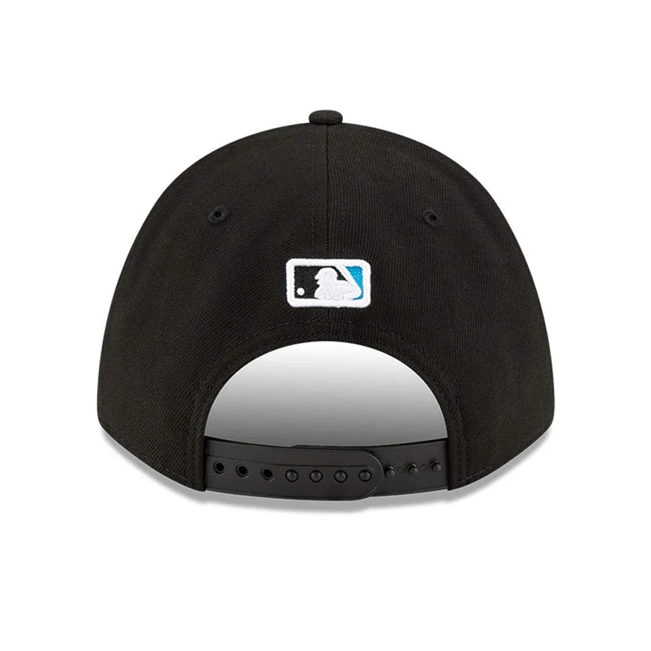 new era gorra miami marlins  mlb Player Replica 9FORTY M-Crown Negro