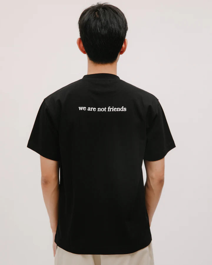 we are not friends camiseta craft pasta