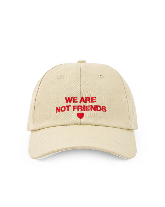 we are not friends gorra love 4 cream