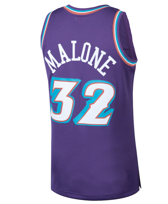 mitchell & ness camisilla  Karl Malone Utah Jazz 1996/97 Hardwood Classics Swingman