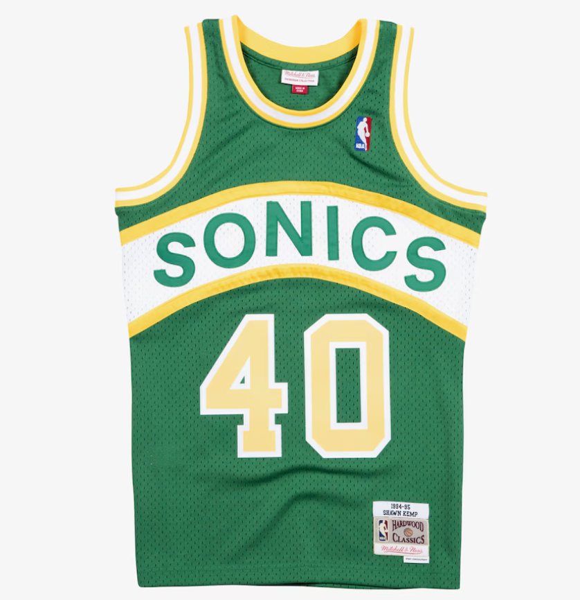 mitchell & ness camisilla supersonic shawn kemp 94-95