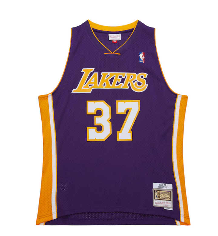 mitchell & ness camisilla Ron Artest Purple Los Angeles Lakers 2009/10