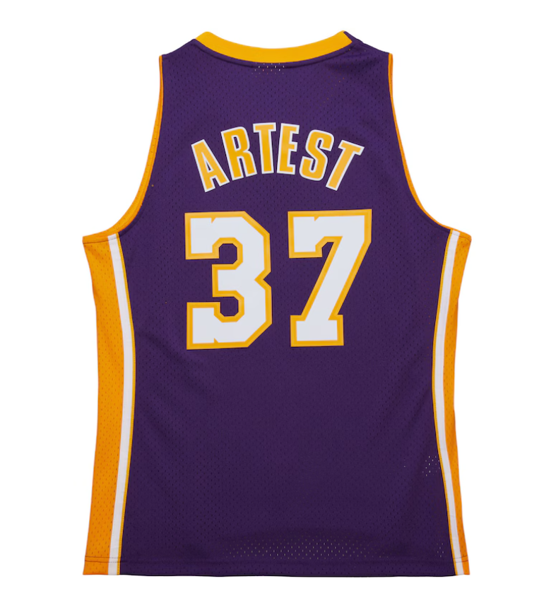 mitchell & ness camisilla Ron Artest Purple Los Angeles Lakers 2009/10