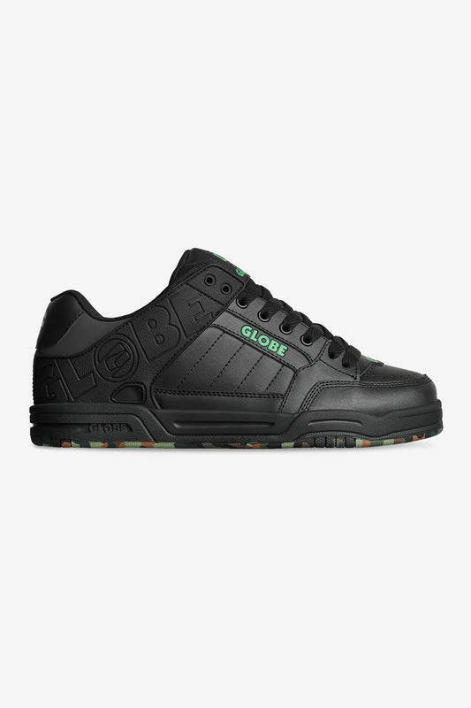 globe zapatilla tilt black green mosaic