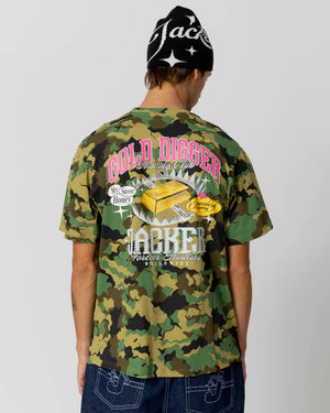 jacker camiseta gold digger camo