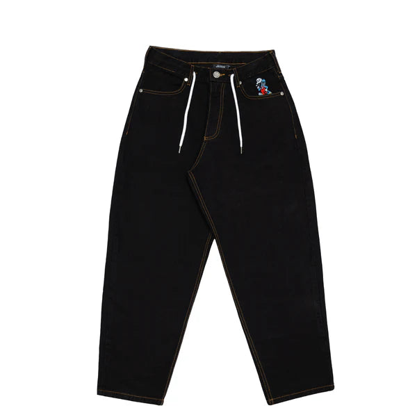 jacker pantalon baggy denim big pharma black