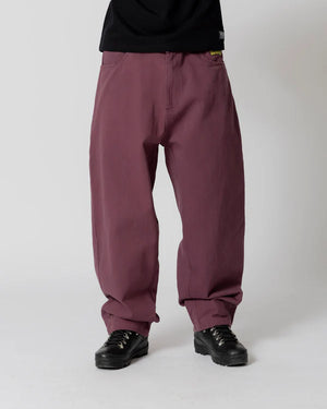 jacker pantalon baggy flop twill extra purple