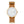 chpo brand reloj harold gold brown white