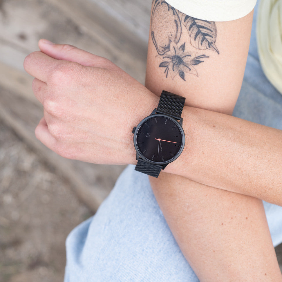 chpo brand reloj hamburg negro