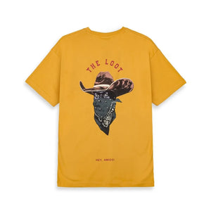 grimey camiseta lone hand regular tee brown