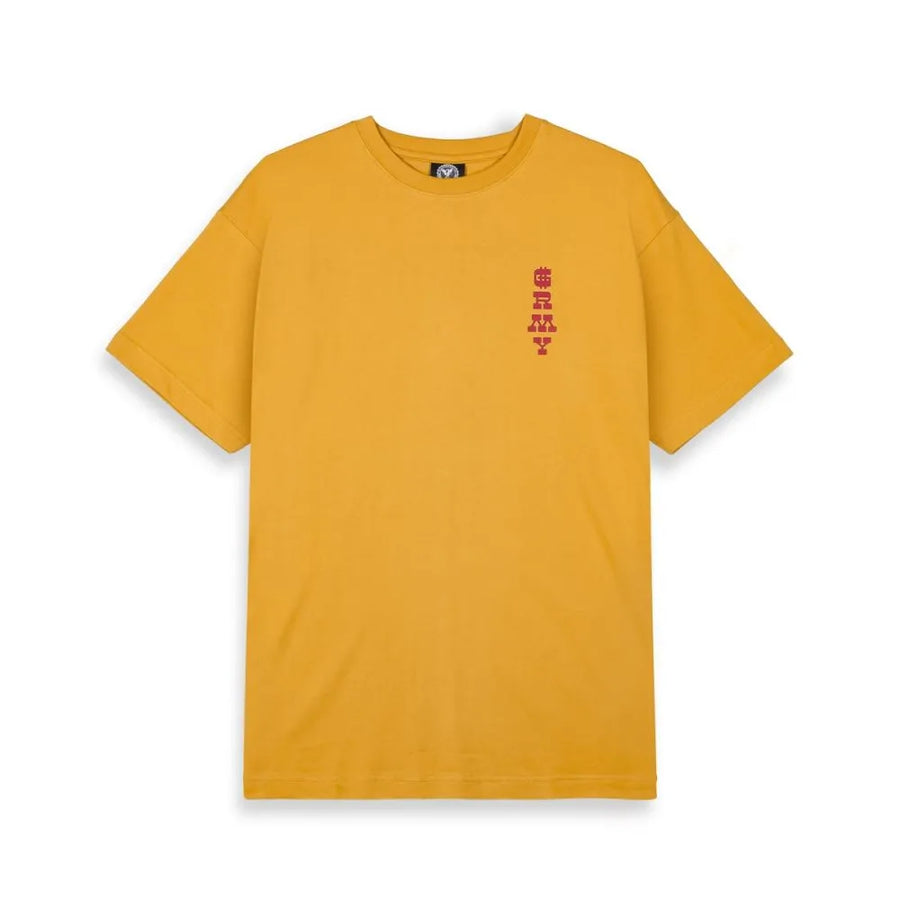 grimey camiseta lone hand regular tee brown