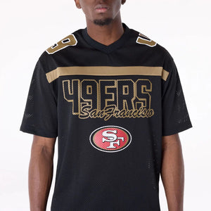 New era Camiseta San Francisco 49ers NFL Mesh Negro