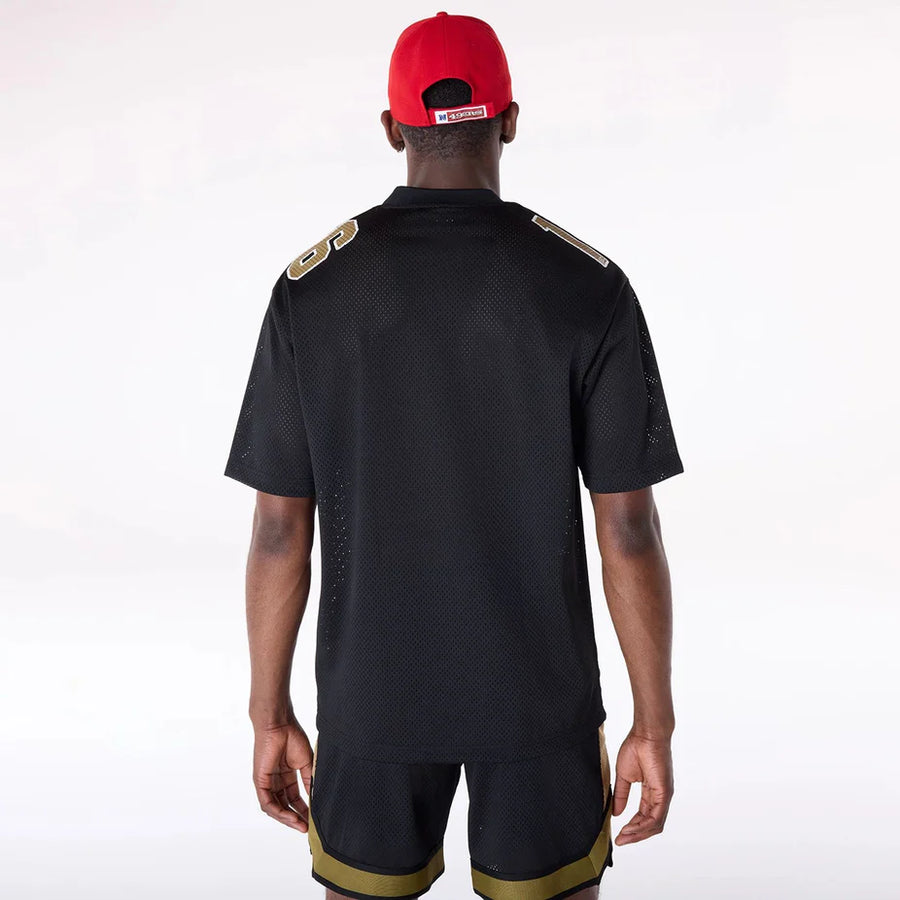 New era Camiseta San Francisco 49ers NFL Mesh Negro