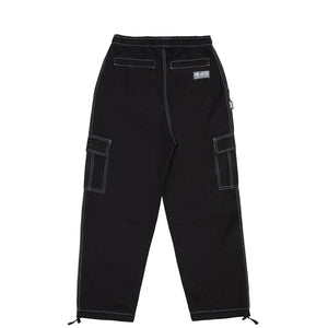 jacker pantalon contrast cargo black