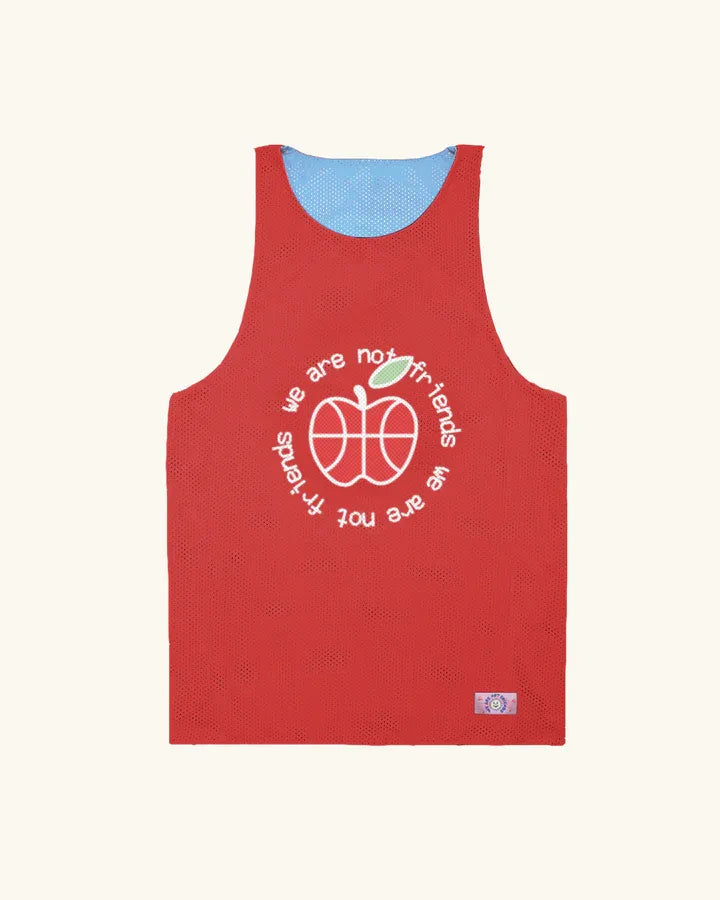 we are not friends camisilla reversible basketball