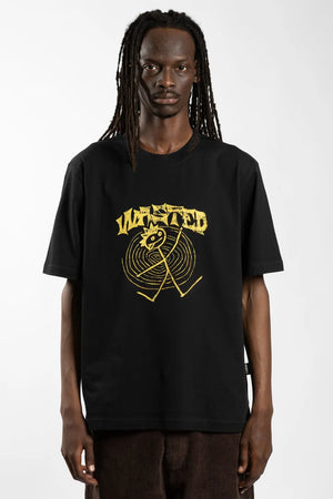 wasted paris camiseta acid t shirt black acid