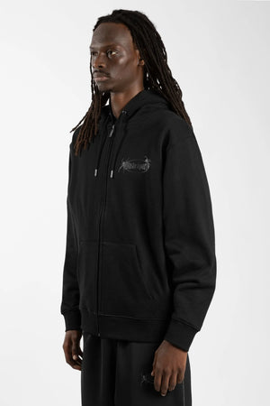 wasted paris sudadera boiler reset zip black