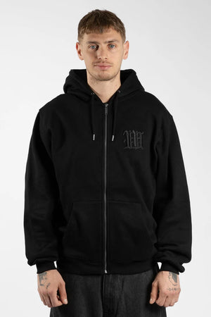 wasted paris chaqueta kingdom curve zip hoodie