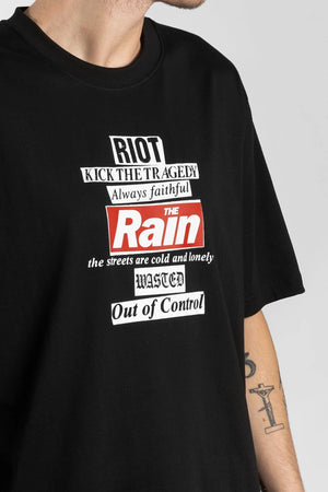 wasted paris camiseta rain black