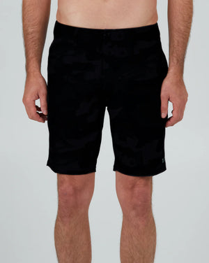 salty crew bermuda lowtide hybrid black