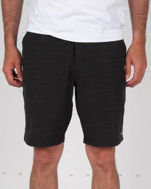 salty crew bermuda drifter 2 hybrid waklshort  charcoal