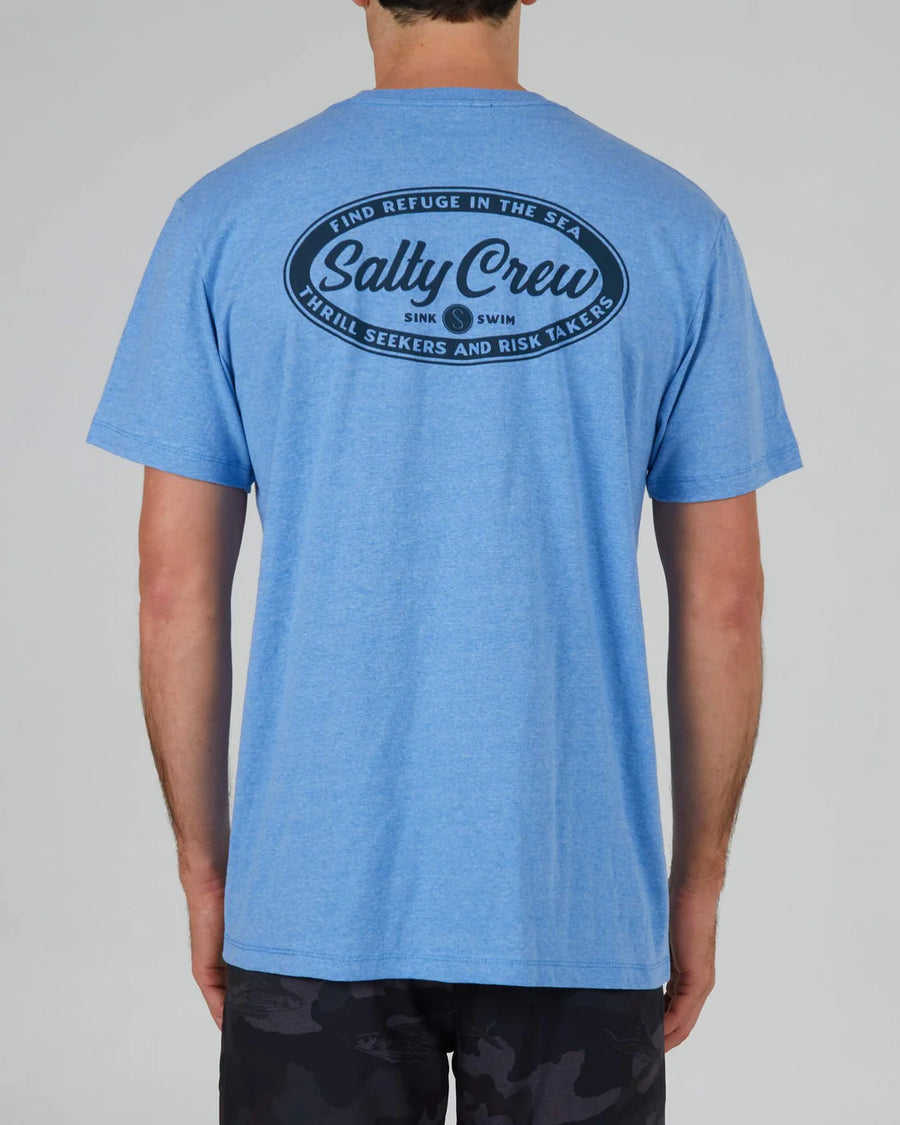 salty crew camiseta  ovaltine standard light blue