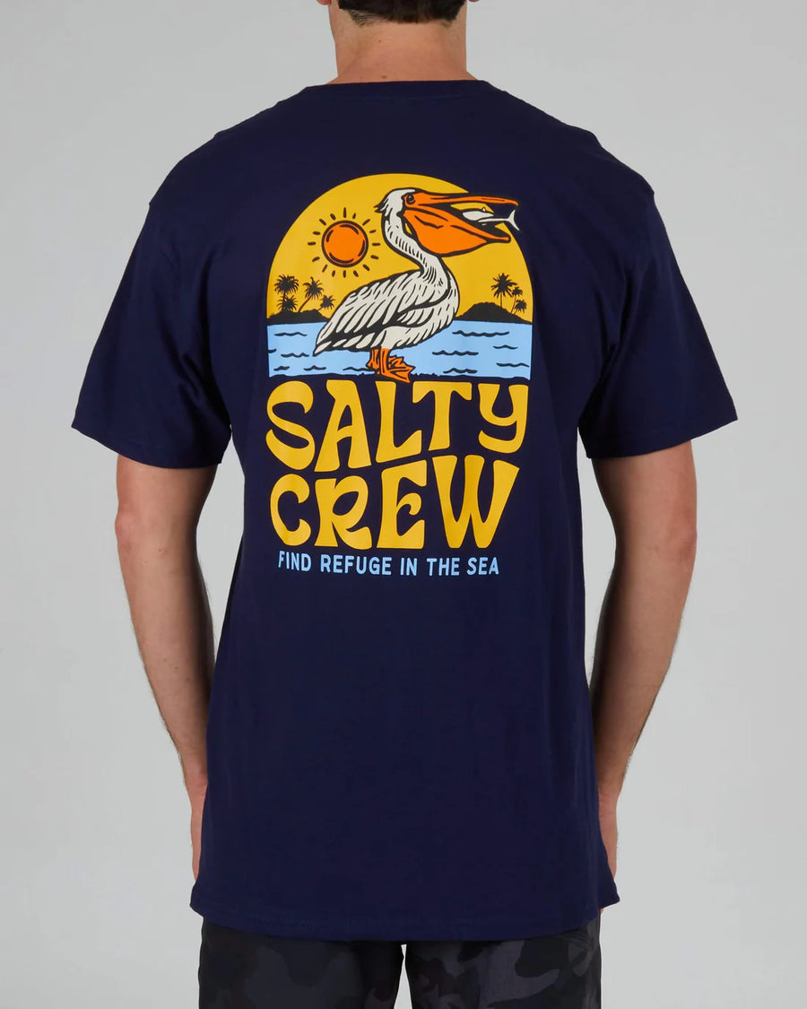 salty crew camiseta seaside standard navy