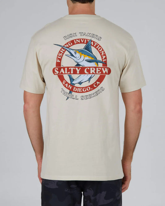 salty crew camiseta interclub premium bone