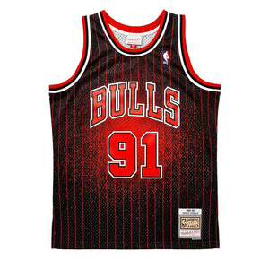 mitchell & ness camisilla chicago bulls dennis rodman 1995-96