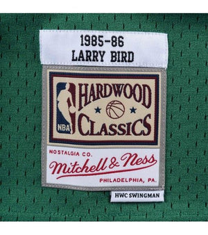 mitchell & ness camisilla boston celtic larry bird 1985-86