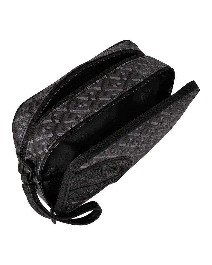 sprayground bolso 3dsg blackout toiletry brick