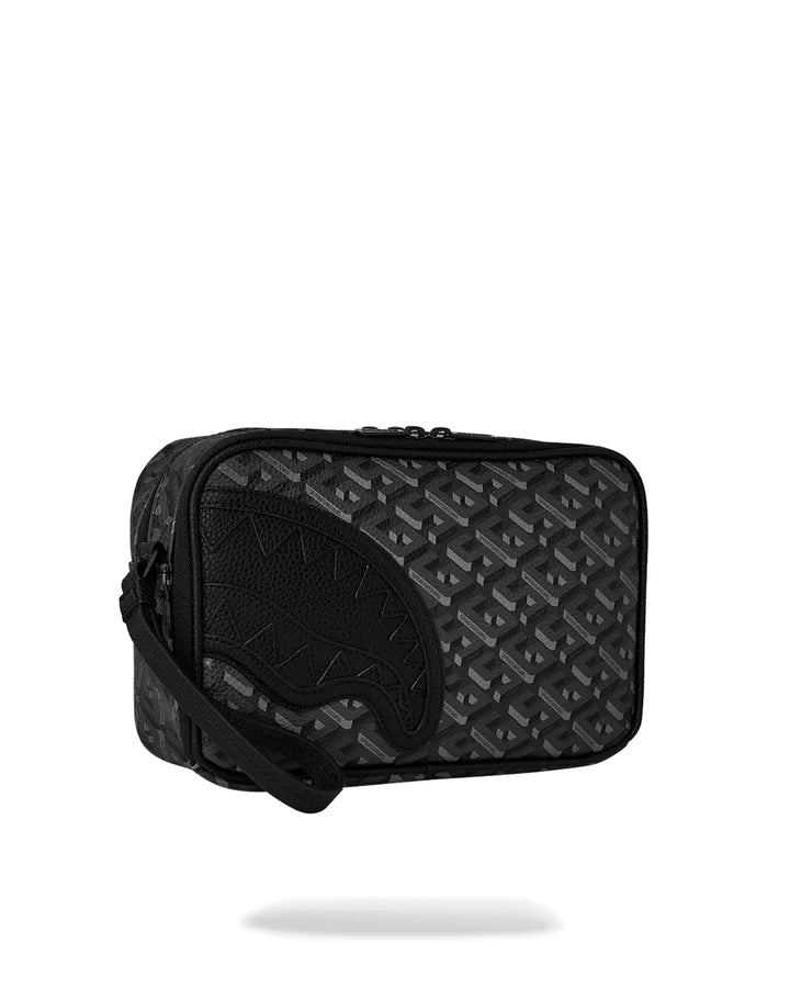 sprayground bolso 3dsg blackout toiletry brick