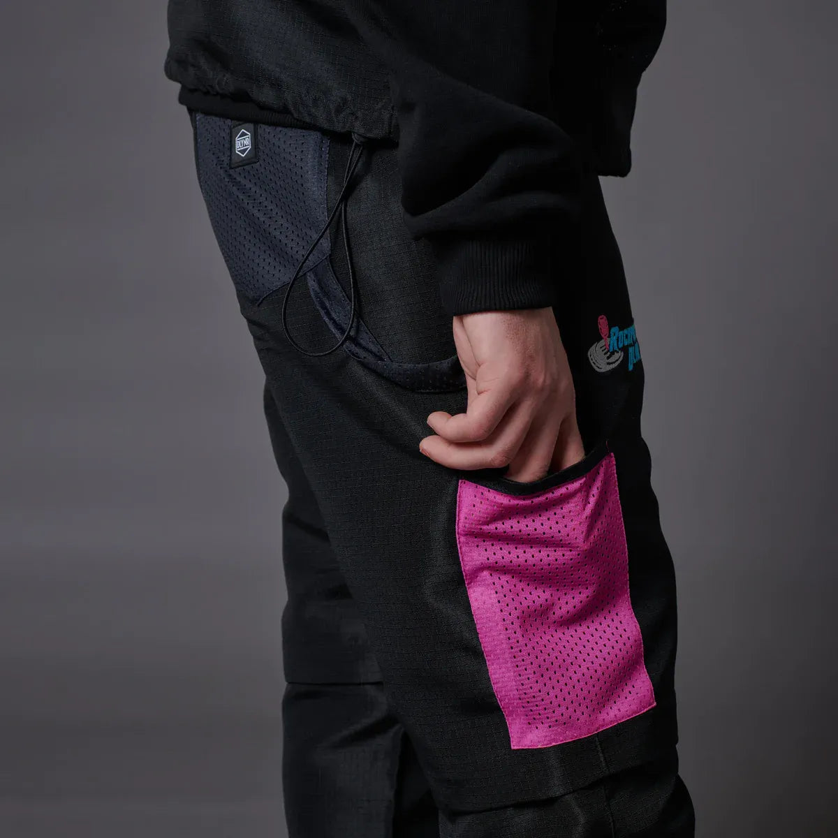 Dolly noire x kidd keo pantalon grease monkey