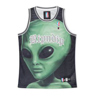 ripndip camiseta we come in basket jersey