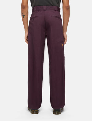 dickies pantalón double knee rec plum perfect