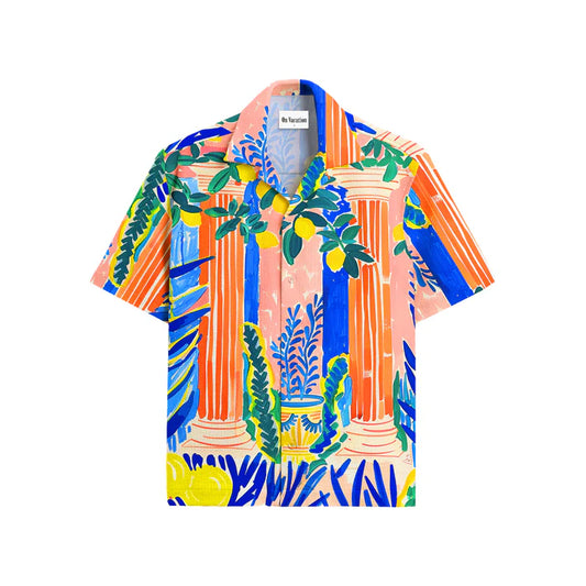 on vacation camisa santorini shirt multi
