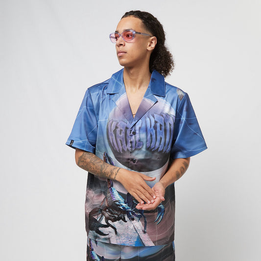 karl kani camiseta woven signature metaverse resort